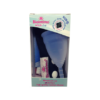 Kép 2/3 - CSOMAGAJÁNLAT - AQUA Cup menstruációs kehely (1-es méret) + Biointimo Ladies intim törlőkendő (20db)