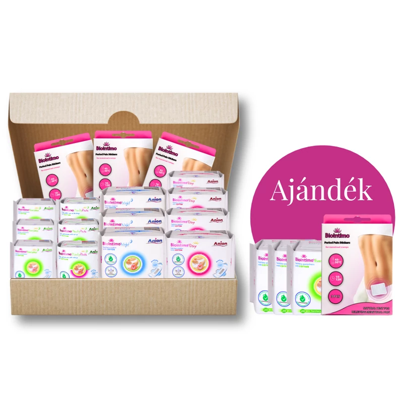 Menstruálj könnyedén - 3 havi box