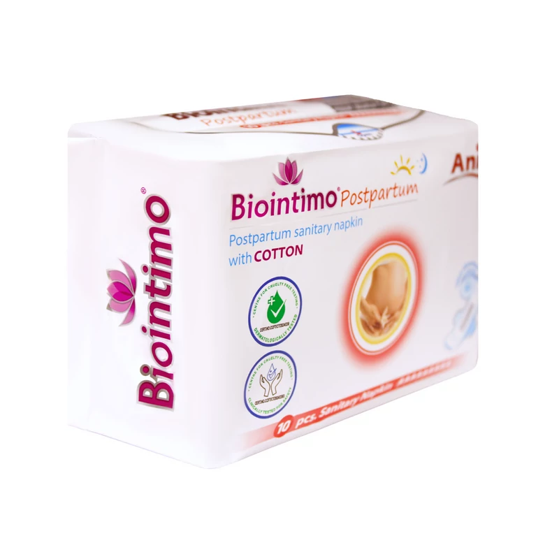 Biointimo ANION POSTPARTUM szülés utáni betét 10db
